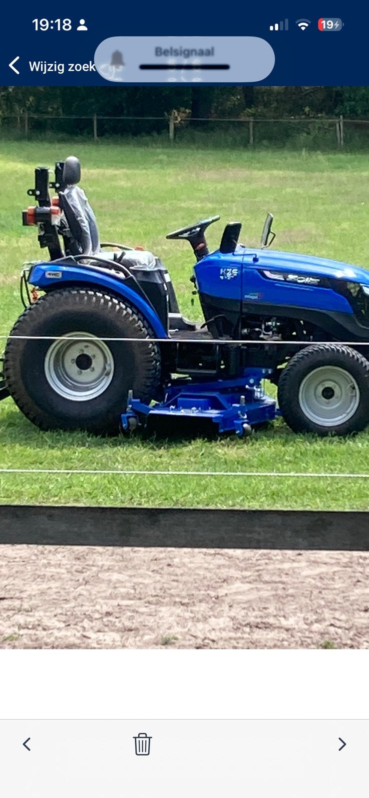 Solis 26hst   Compleet MAAIDEK onder tractor, Zakelijke goederen, Ophalen, Overige merken, Tot 2500