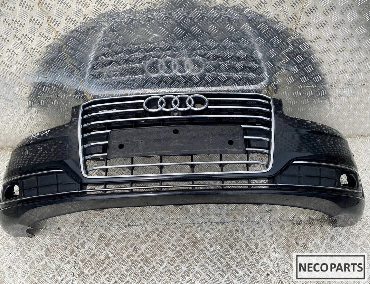 AUDI A8 D4 FACELIFT LZ9Y BUMPER ALLES LEVERBAAR!!, Gebruikt, -, -, Spatbord