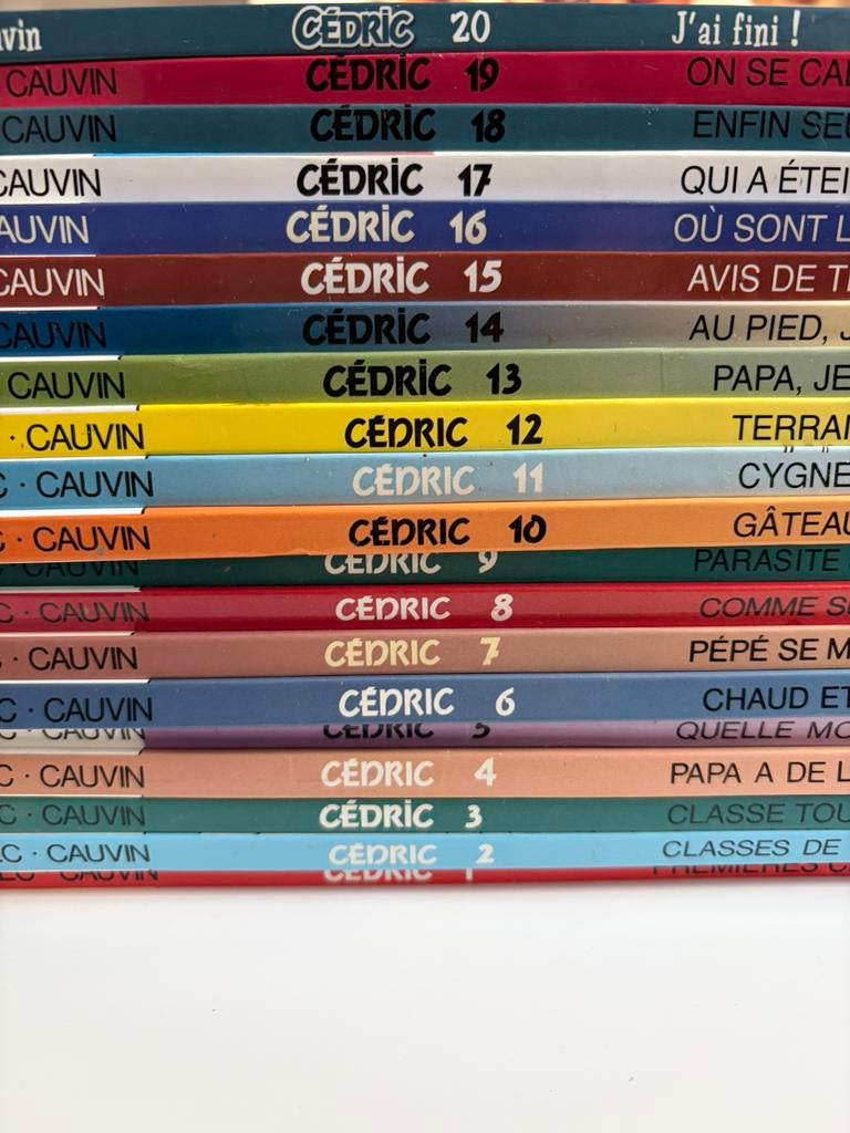 BD Cédric, Complete serie of reeks, Ophalen, Gelezen