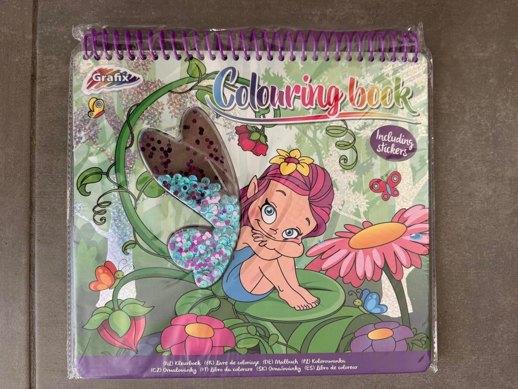 Kleurboek met stickers Nog nieuw, Kinderen en Baby's, Speelgoed | Educatief en Creatief, Ophalen, Nieuw