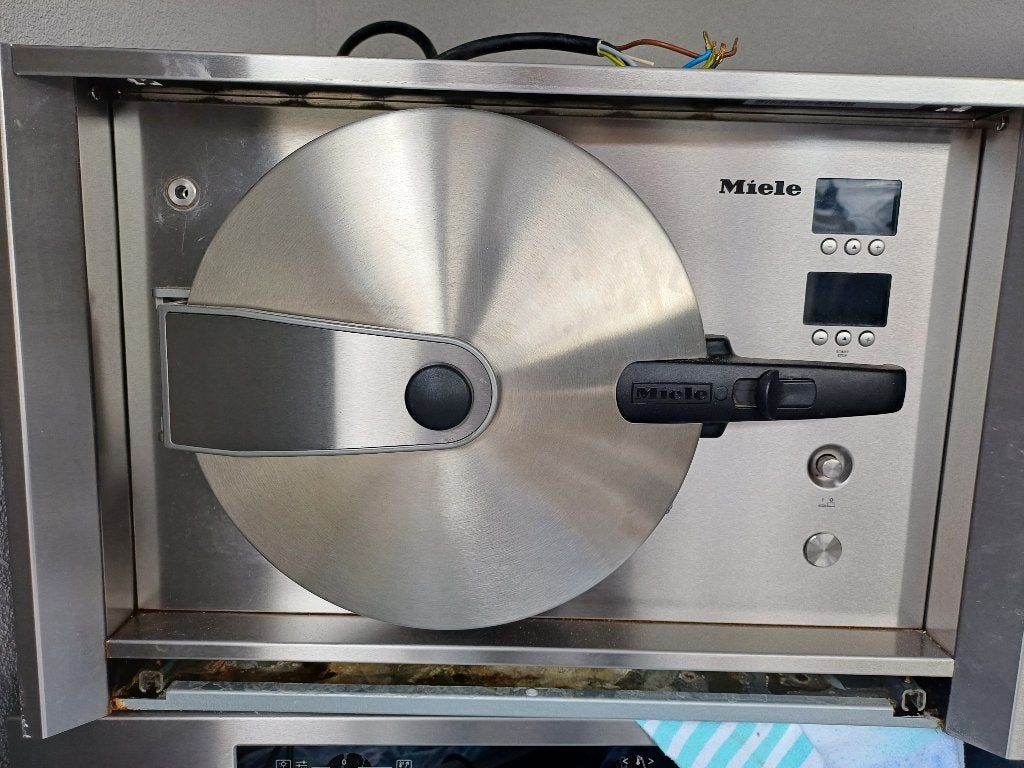 Drukstoomoven, Four à vapeur, Encastré, Enlèvement, Utilisé