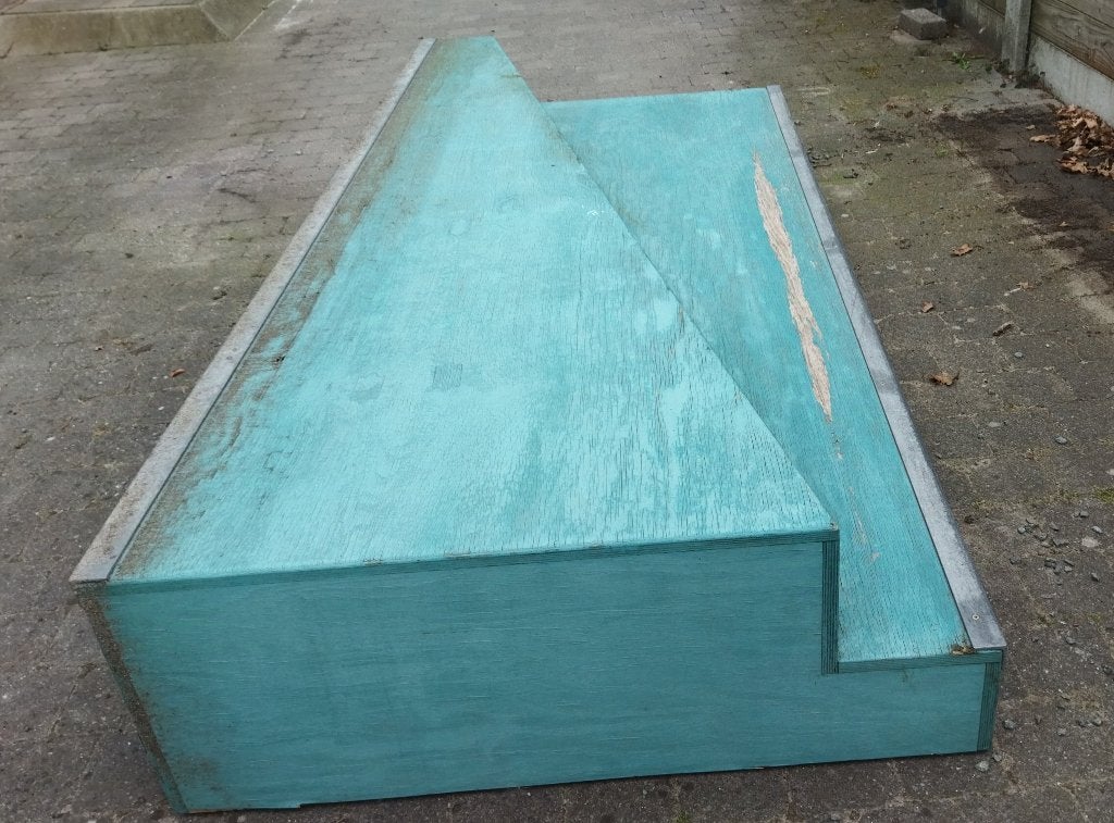 Skate ledge grindbox bmx, Ophalen