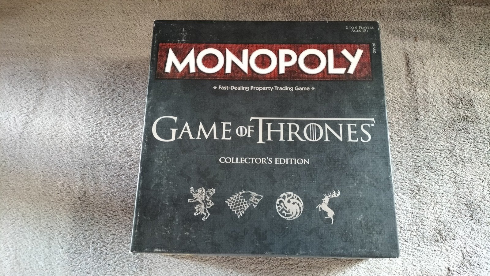 monopoly game of thrones collectors edition, Ophalen of Verzenden