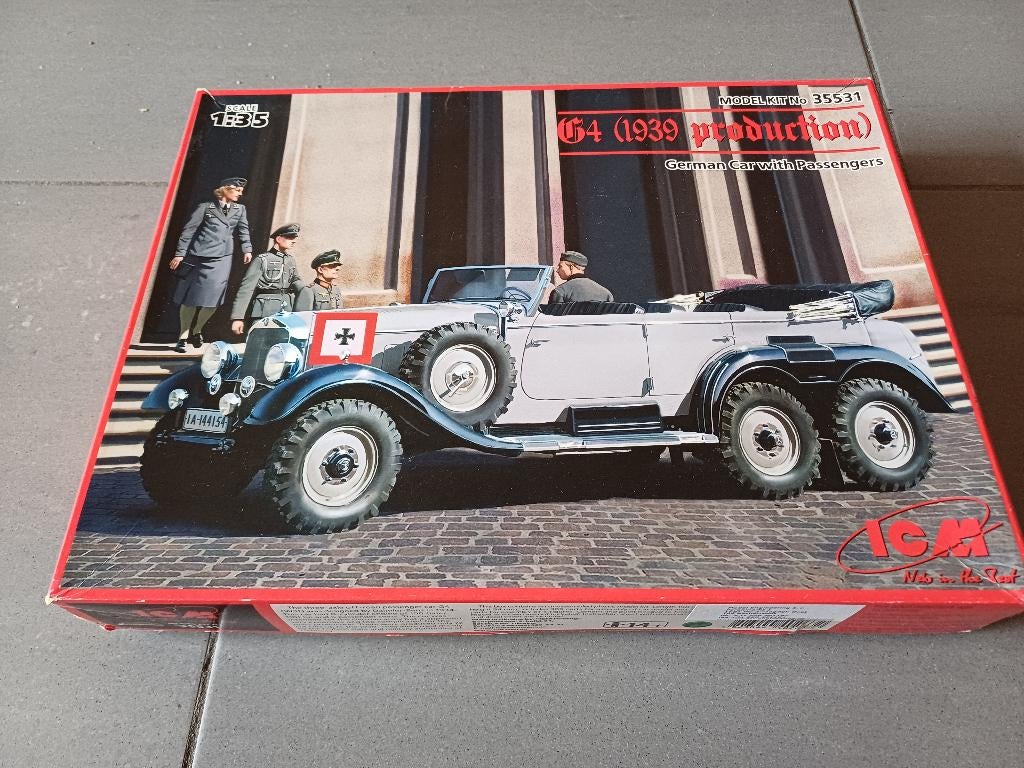 kit de construction échelle 1/35 de la marque ICM, Hobby & Loisirs créatifs, Modélisme | Voitures & Véhicules, Autres marques
