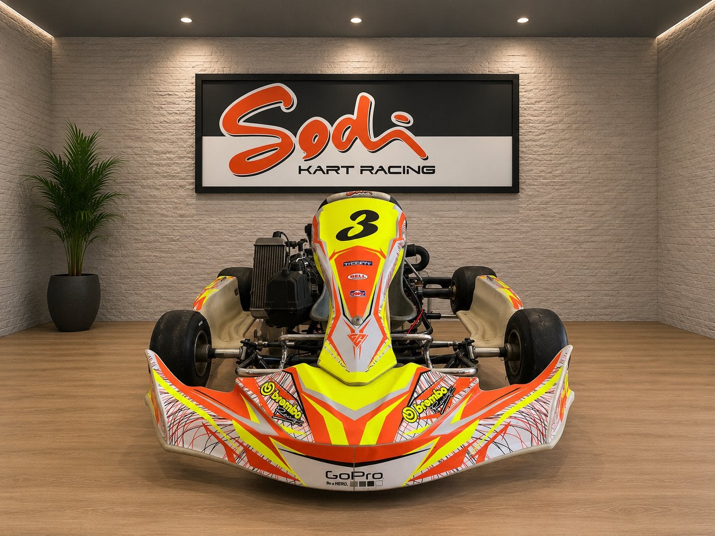 Sodi kart met Rotax Max senior. Automaat. 7,5 uur, Enlèvement, Comme neuf, Kart