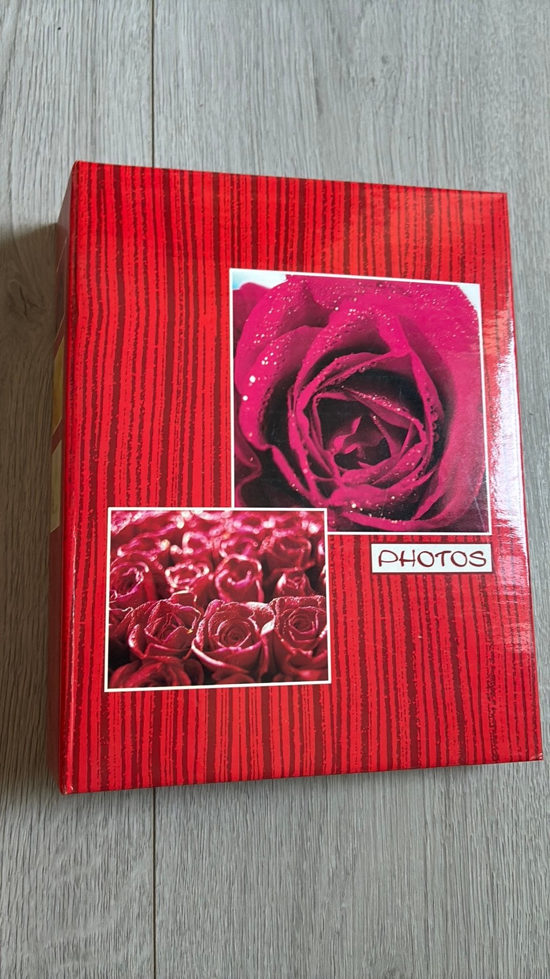 Foto-album. Nieuw. 200 foto’s, Rood, Overige merken, Met insteekhoezen, Nieuw