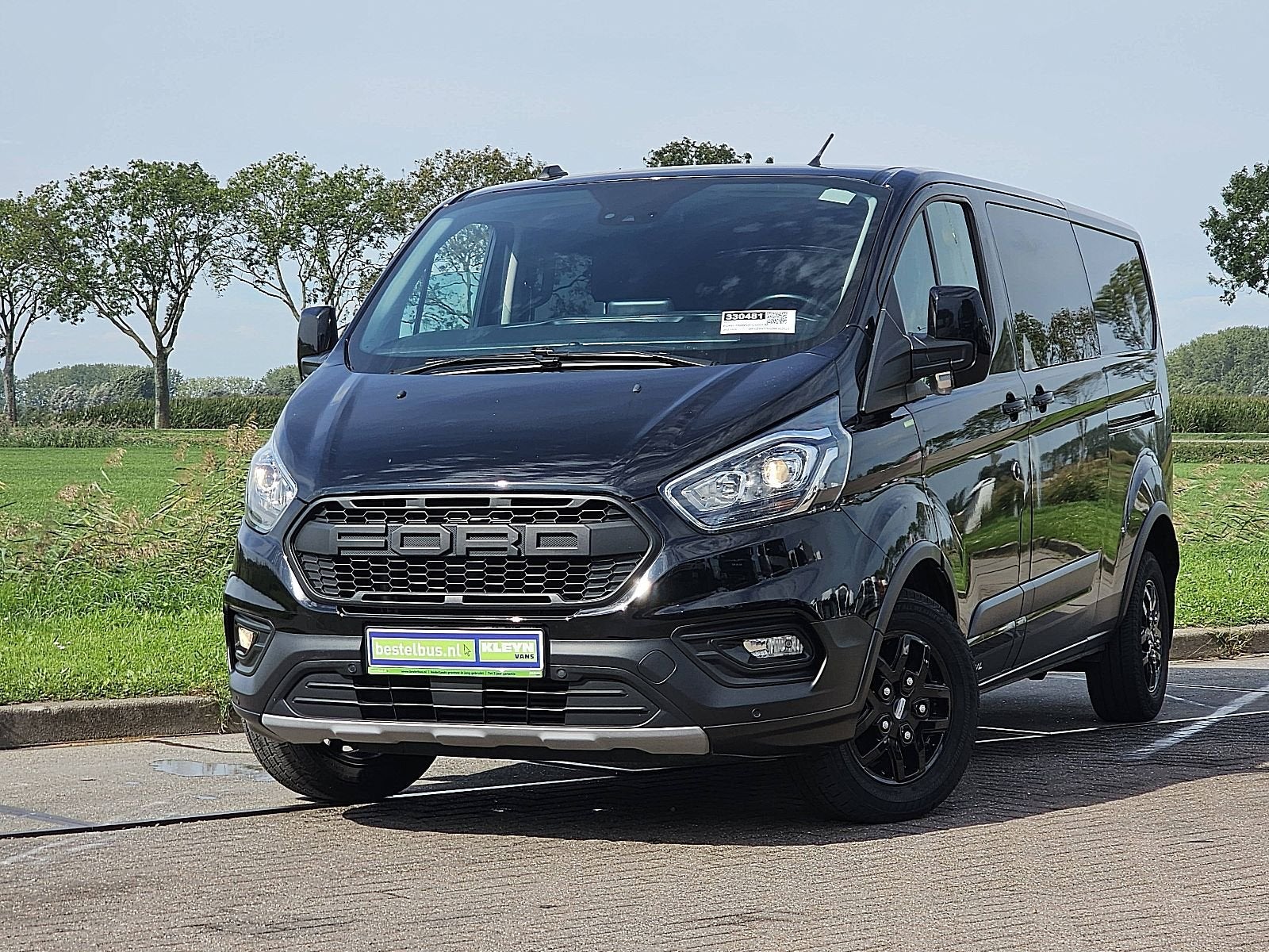 Ford Transit Custom 300 2.0 TDCI L1H2 Limited WF0ZXXTTGZMU02, Auto's, Voorwielaandrijving, Adaptive Cruise Control, Zwart, 4 cilinders