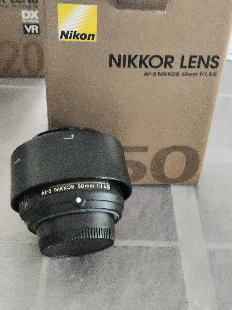 Objectief50 mm voor Nikon DSLR, Enlèvement, Comme neuf, Autres types