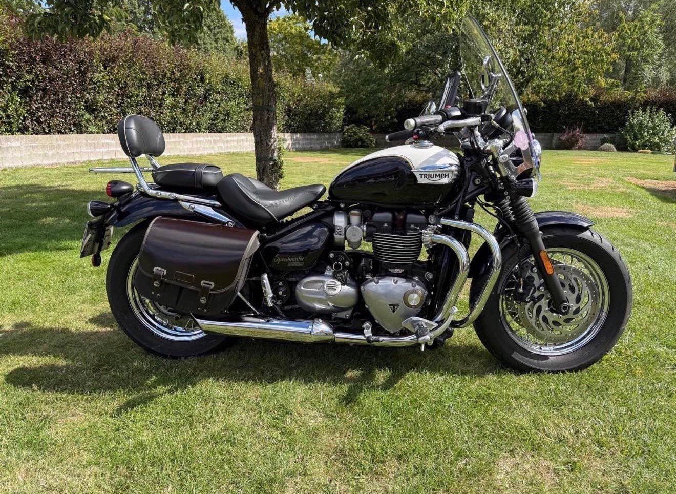 Triumph Bonneville Speedmaster 1200- 2019- 16290 km, Motoren, Occasion, Motorrijbewijs A, Particulier, Meer dan 35 kW