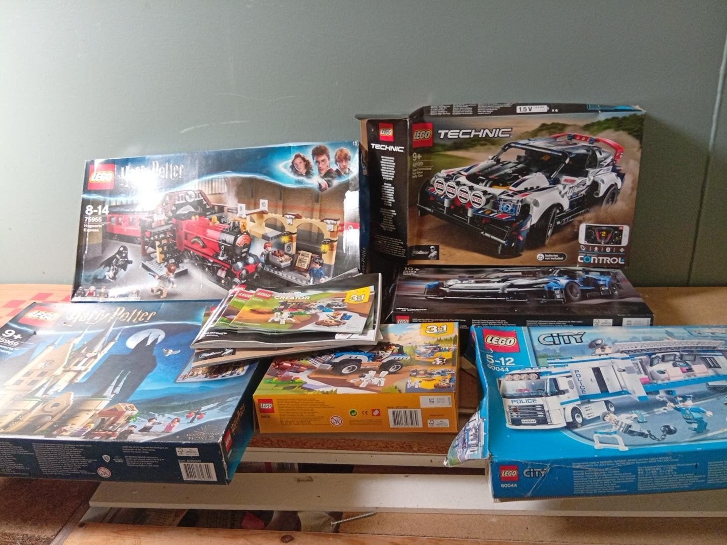 Lot originele lege LEGO verpakkingen met gebruikschade, Lego, Accessoire, Ophalen of Verzenden, City