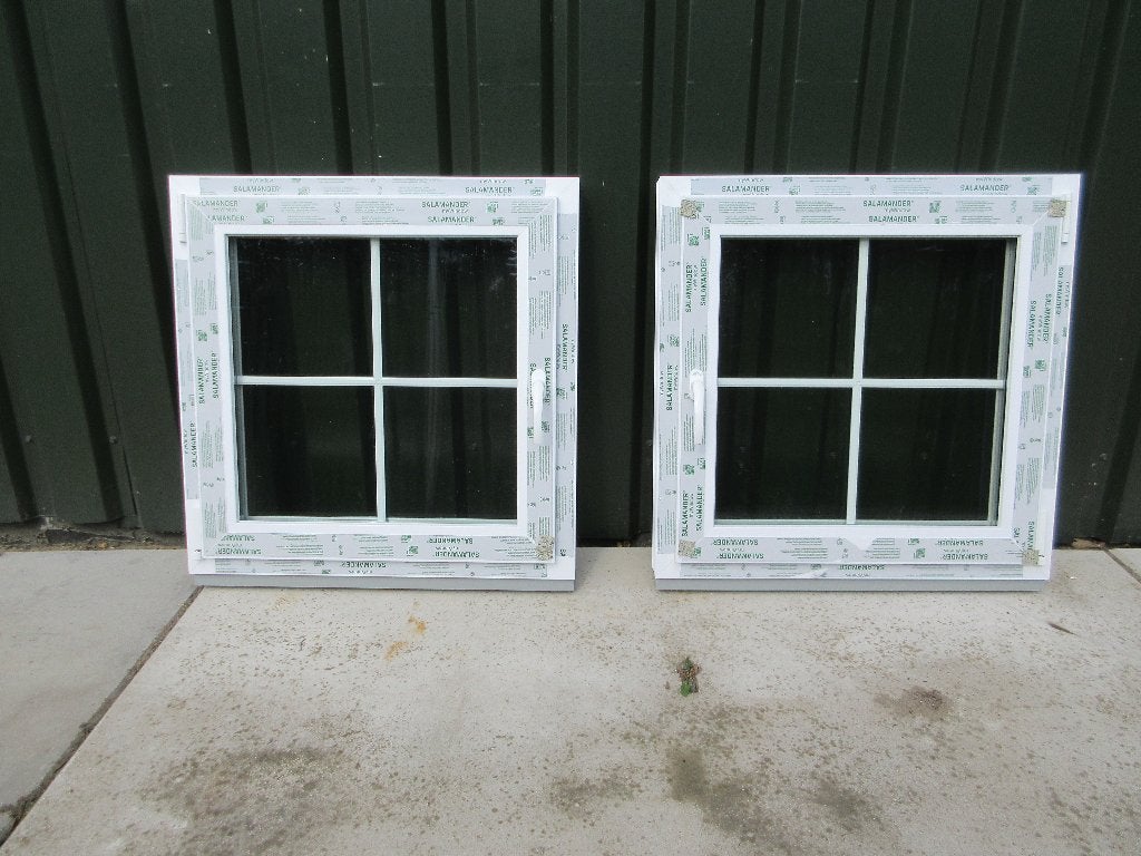 kunststof kozijnen, Kunststof, Raamkozijn, Nieuw, Inclusief glas