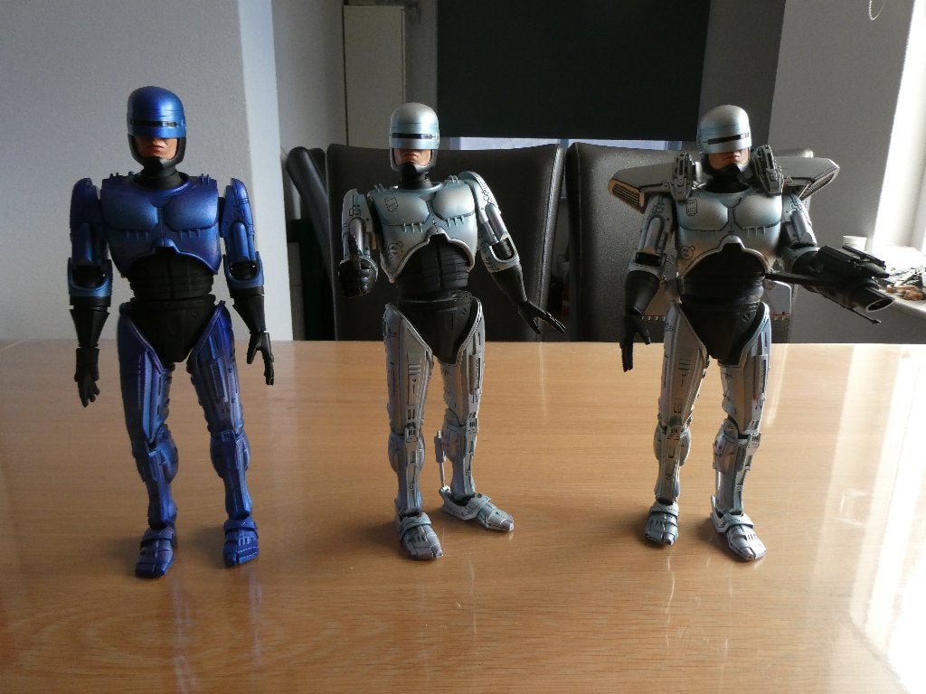 Hot Toys 1/6 RoboCop set van 3 figuren, Verzamelen, Ophalen of Verzenden
