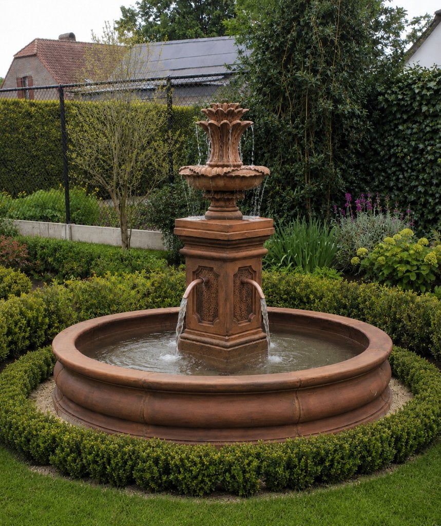Nouvelle fontaine de village toscan, Jardin & Terrasse, Enlèvement, Neuf, Béton, Fontaine