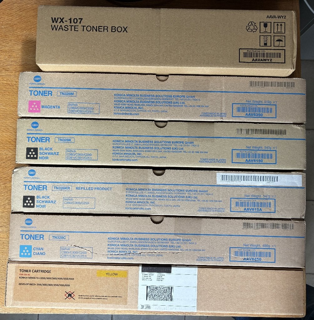 Toners voor Konica Minolta printer - Nieuw !!, Computers en Software, Ophalen of Verzenden, Nieuw, Toner, Konika Minolta