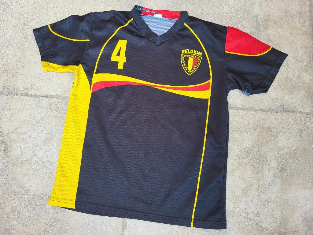 Voetbaltrui Belgische rode duivels mt 140, Kinderen en Baby's, Kinderkleding | Maat 140, Ophalen of Verzenden, Gebruikt, Jongen