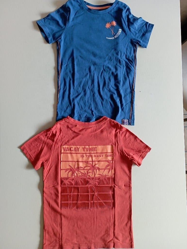 8 t-shirts à manches courtes taille 134, Enlèvement ou Envoi, Comme neuf, Chemise ou À manches longues