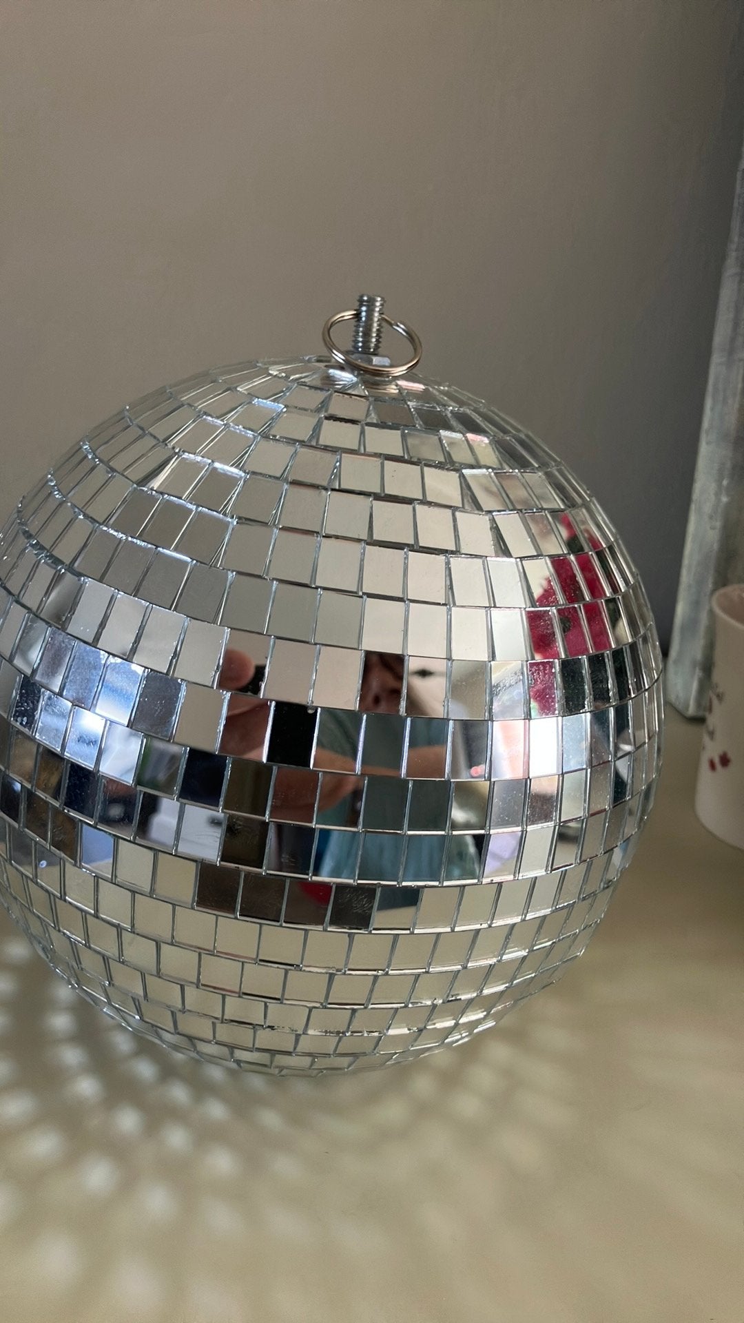 Disco bal, Ophalen, Zo goed als nieuw