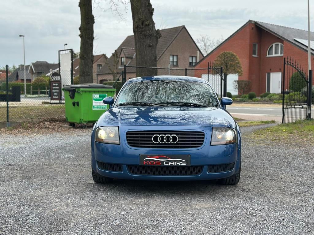 Audi TT/1.8T/180Pk/2000Bj/132.000Km/Onderhboek, Voorwielaandrijving, TT, 4 cilinders, Blauw