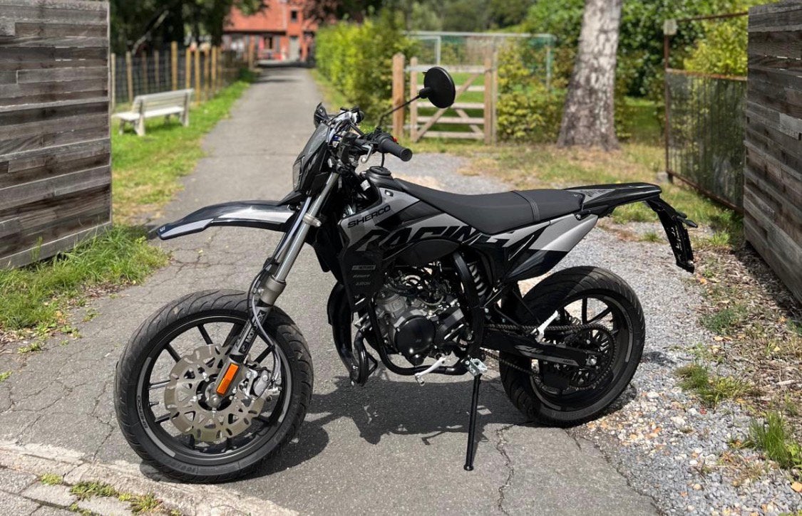 Scherco 50cc 08/2025, Fietsen en Brommers, Brommers | Derbi, Ophalen, 6 versnellingen, 50 cc, Klasse B (45 km/u)