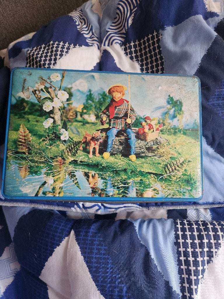 Blikken doos van nelle, Verzamelen, Ophalen of Verzenden, Van Nelle