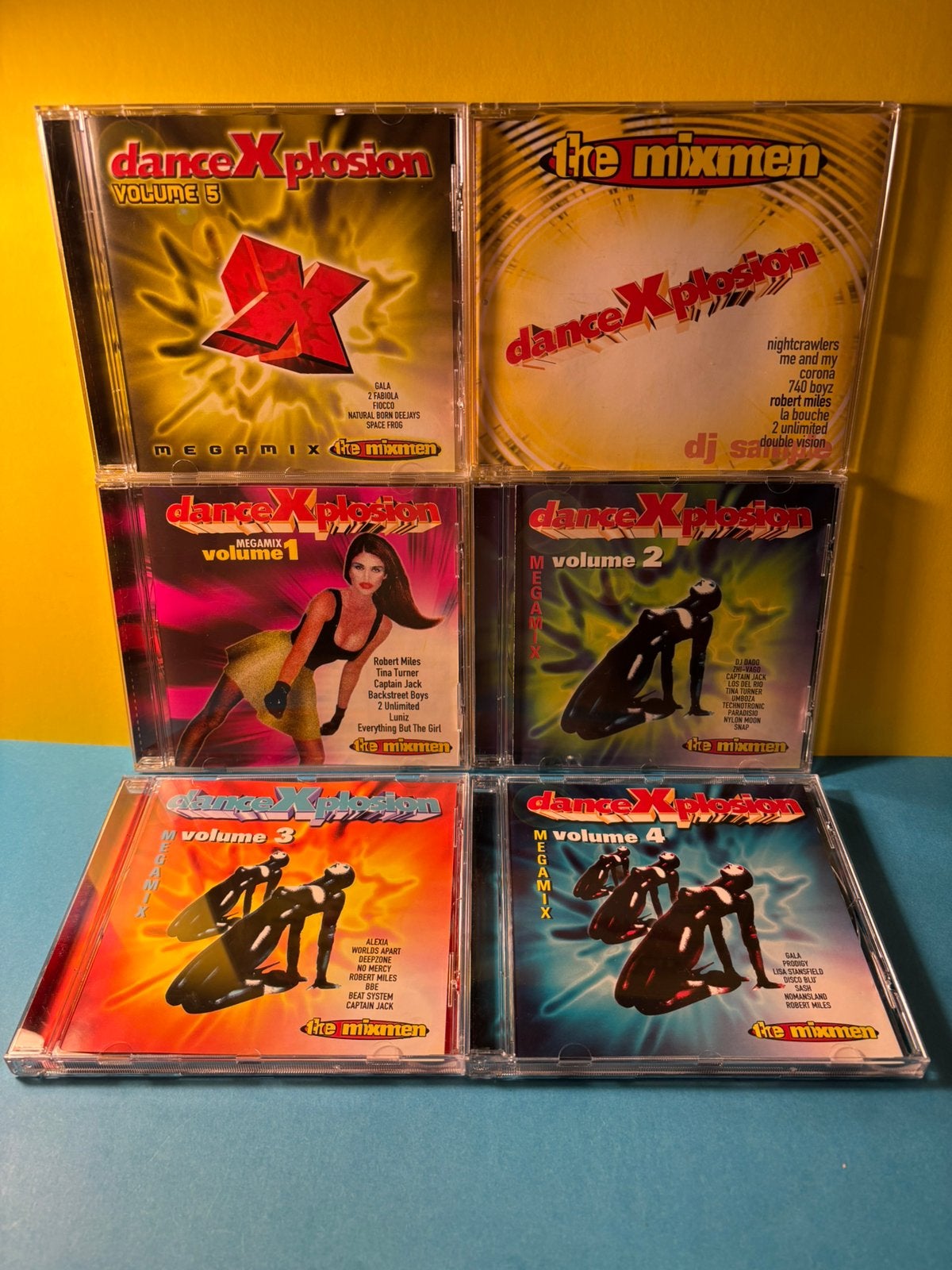 The mixmen - verzameling dance xplosion - compleet, CD & DVD, CD | Dance & House, Envoi, Comme neuf, Dance