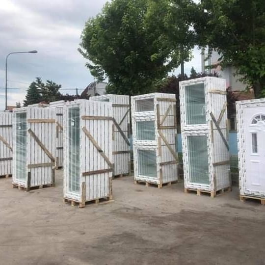Déstockage de châssis et portes pvc grand stock disponible, Bricolage & Construction, Enlèvement, Neuf, Double vitrage