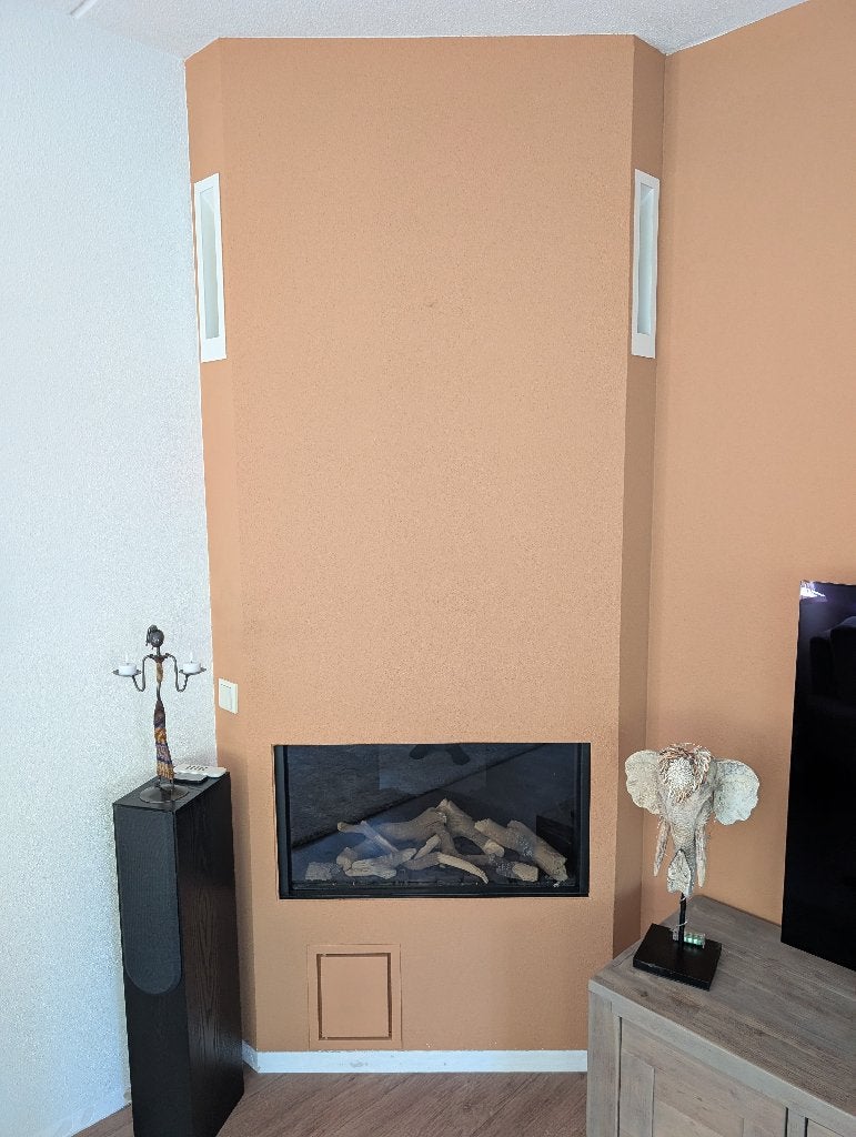 Faber Solution Premium hoek inbouw (gas)haard,compleet!, Ophalen, Gebruikt, Inbouwhaard, Gashaard