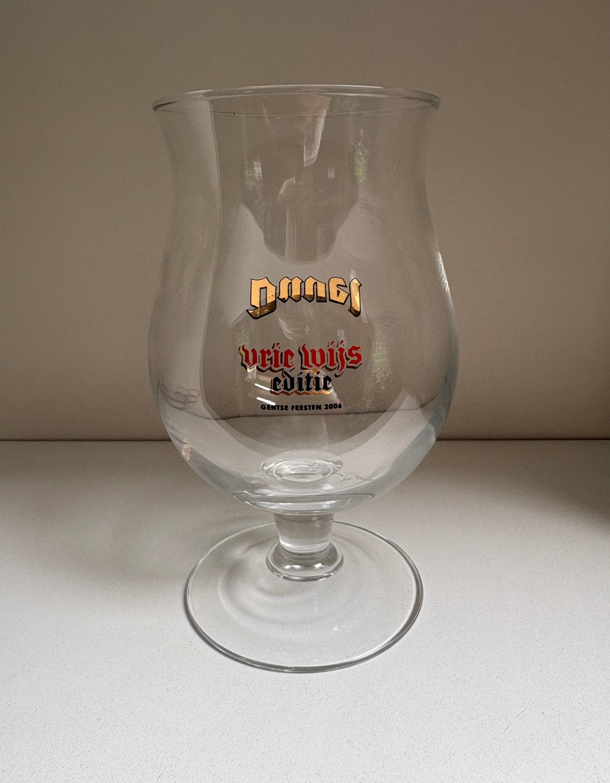 Duvel glas Gentse Feesten 2006, Ophalen of Verzenden, Zo goed als nieuw, Duvel