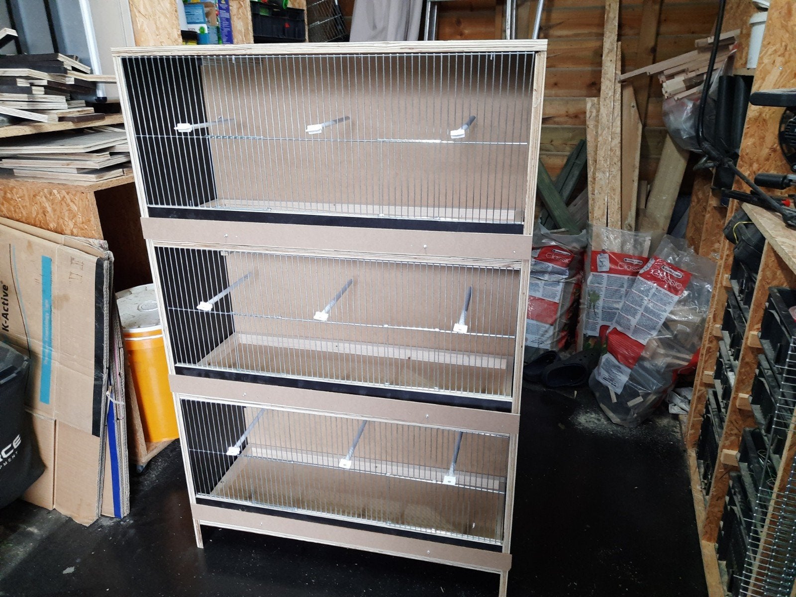 nieuw vogelkooi, Ophalen, Nieuw, Hout, Vogelkooi