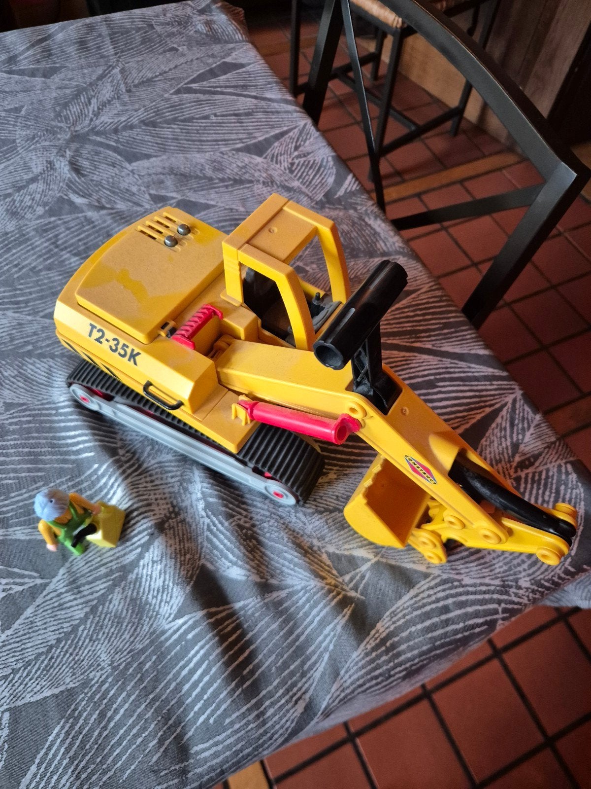 playmobil pelleteuse vintage 1986, Ophalen of Verzenden, Gebruikt