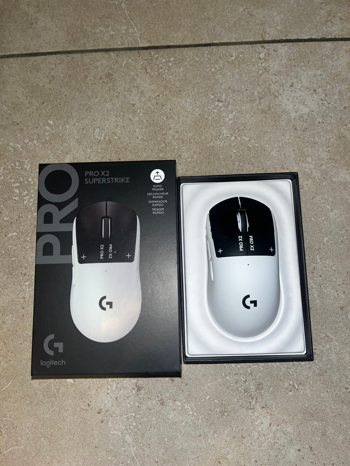 Logitech PRO X2 SUPERSTRIKE, Informatique & Logiciels, Souris, Enlèvement ou Envoi, Comme neuf