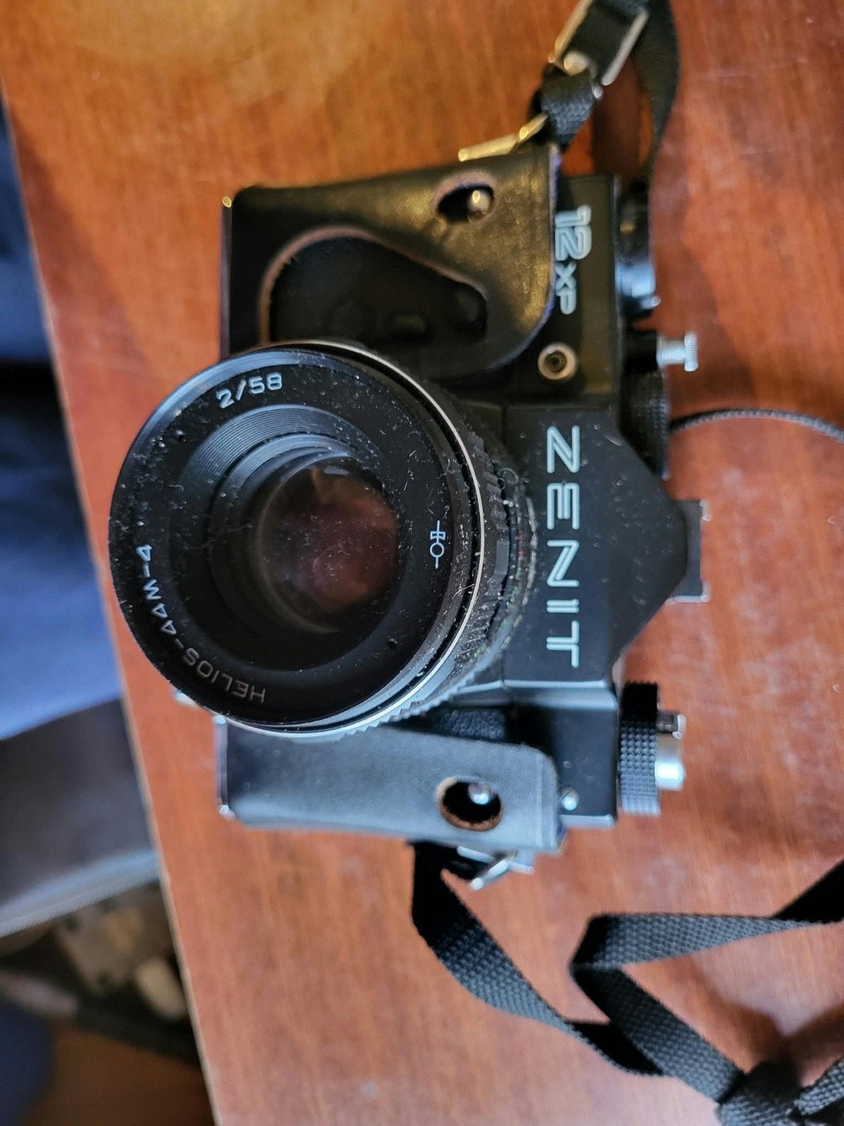 zenit 12 xp + lenzen + flits + tas, Enlèvement, Utilisé, Reflex miroir, Autres Marques