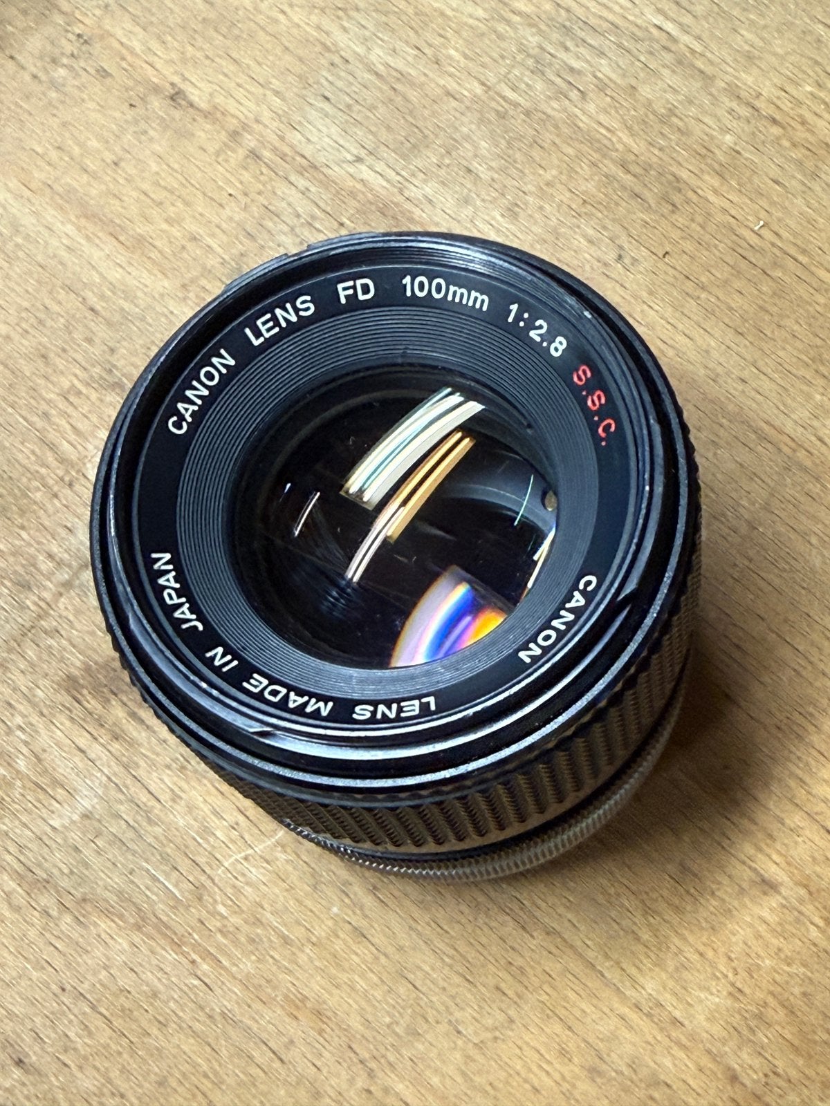 canon FD 100mm 2.8, TV, Hi-fi & Vidéo, Enlèvement, Comme neuf, Canon, Canon FD
