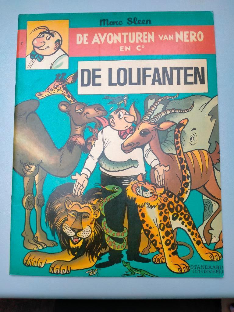 strip  de avonturen van Nero, Marc Sleen, Eén stripboek, Ophalen, Gelezen