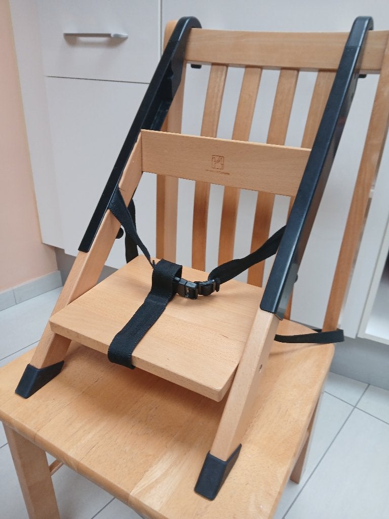 Siège rehausseur en bois - marque HandySitt, Enlèvement, Utilisé, Chaise pliante