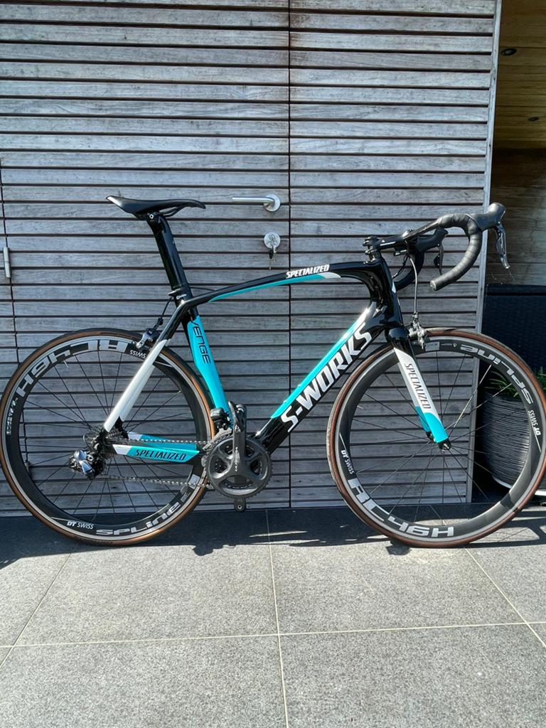 Specialized Venge Ultegra Di2 –DT Swiss wielen – maat 56, Gebruikt, Carbon, 10 tot 15 versnellingen, 53 tot 57 cm