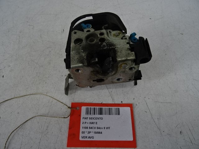 SERRURE DE PORTE AVANT GAUCHE Fiat Seicento (187), Utilisé, Gauche, Fiat