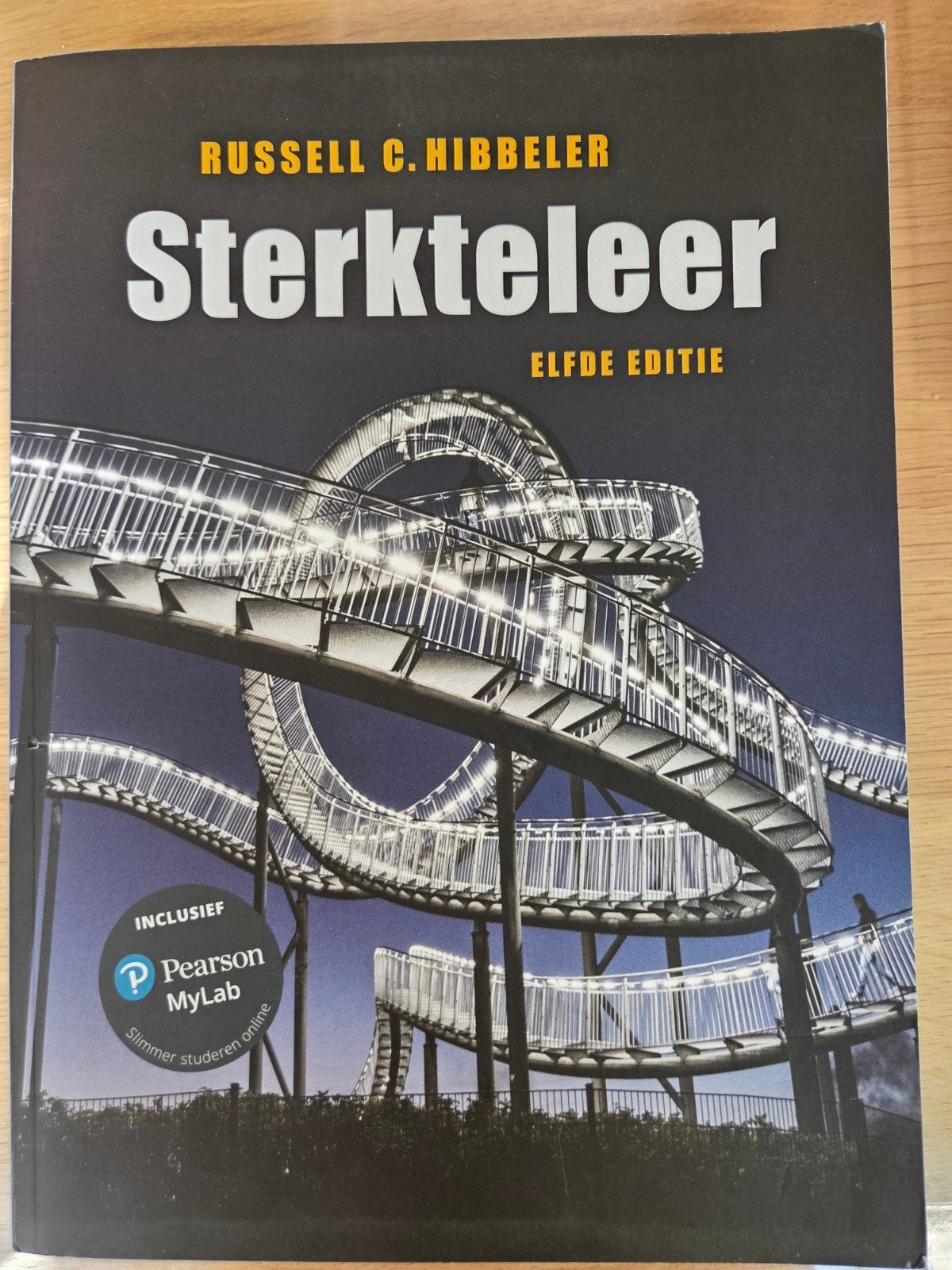 Sterkteleer, 11e editie met MyLab NL toegangscode, Boeken, Schoolboeken, Ophalen of Verzenden, Nederlands, Russell C. Hibbeler