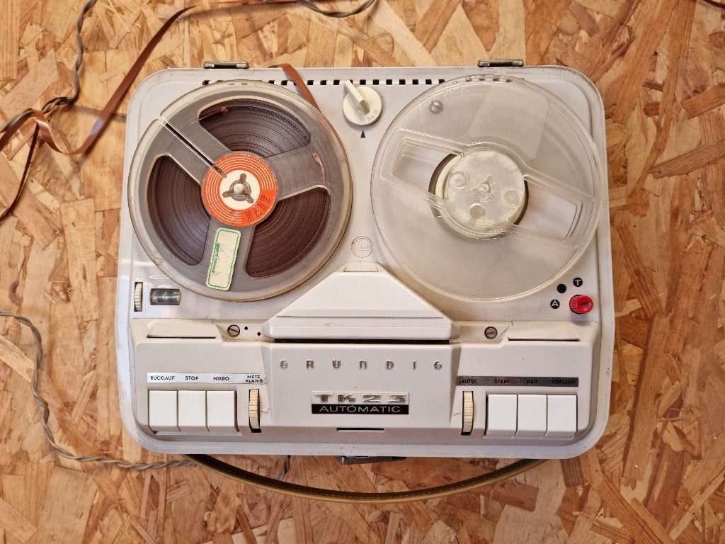 Grundig TK23, TV, Hi-fi & Vidéo, Enlèvement, Magnétophone