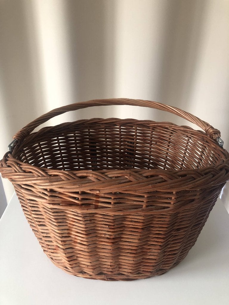 panier en osier pour vélo, Ophalen, Zo goed als nieuw, Fietsmand