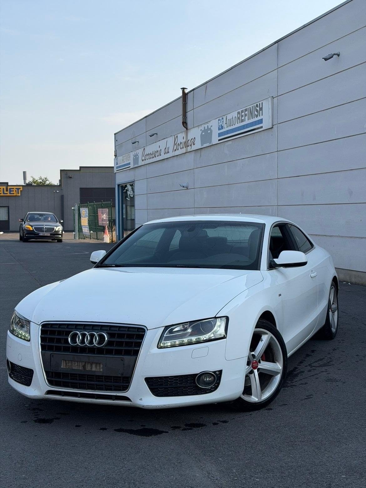 audi A5 tdi S line, Autos, Audi, Cuir, Euro 5, Boîte manuelle, Noir