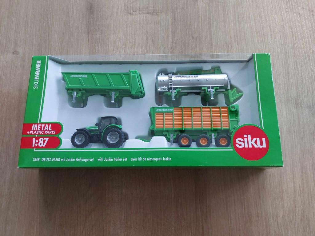 Siku 1848, Hobby en Vrije tijd, Modelauto's | 1:50, Ophalen of Verzenden, Nieuw, Hijskraan, Tractor of Landbouw, SIKU