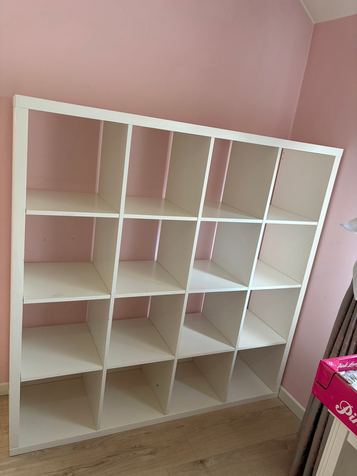 KALLAX Étagère, blanc, 147147 cm ikea, Ophalen, Zo goed als nieuw