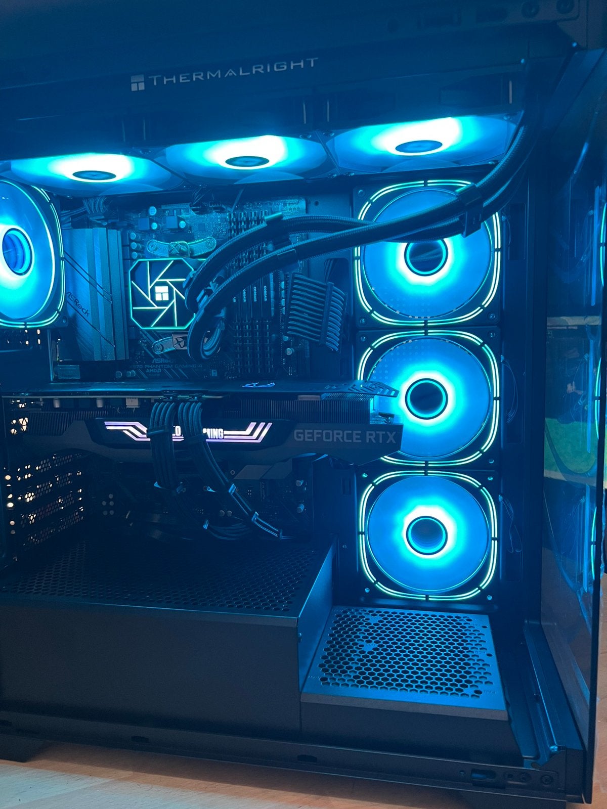 PC de jeu RTX 3070ti OC noir, Informatique & Logiciels, Enlèvement, Comme neuf, Gaming, SSD