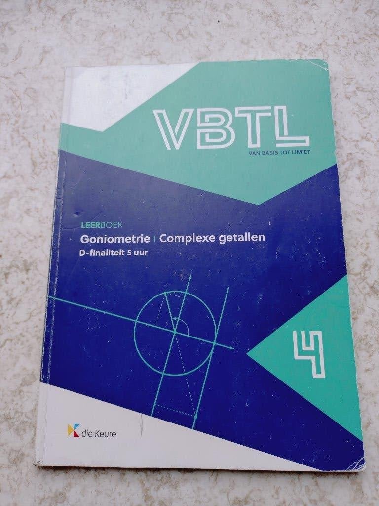 VBTL 4 goniometrie complexe getallen, Boeken, Ophalen, Gelezen, ASO, Wiskunde A