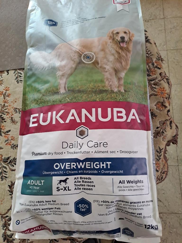 eukanuba en surpoids, Enlèvement, Chien