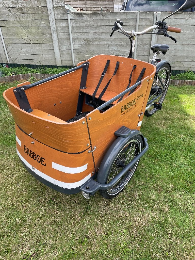 Elektrische bakfiets Babboe Curve, Autres marques, Électrique, Comme neuf, Enlèvement