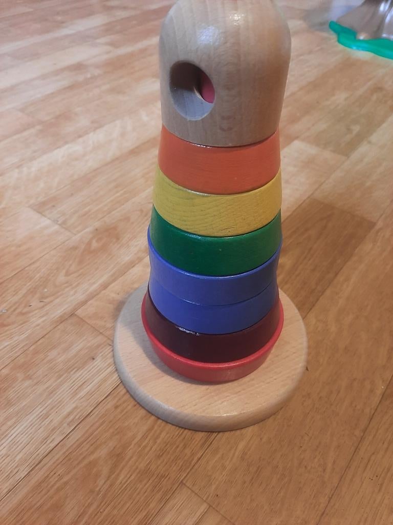 Lot de 3 jeux educatifs en bois 9mois jusque 18 mois