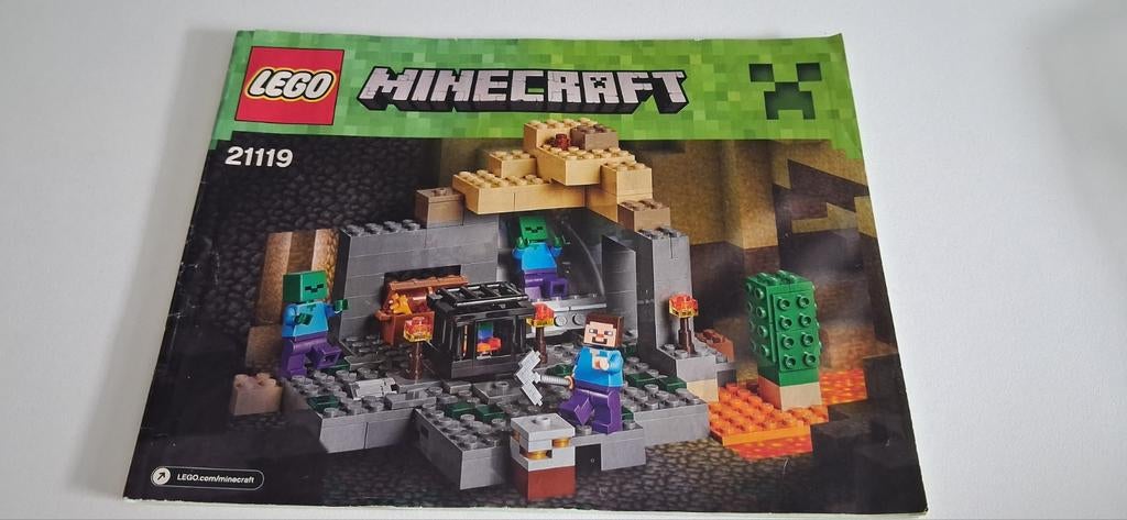Lego Minecraft set 21119, Ophalen of Verzenden, Lego