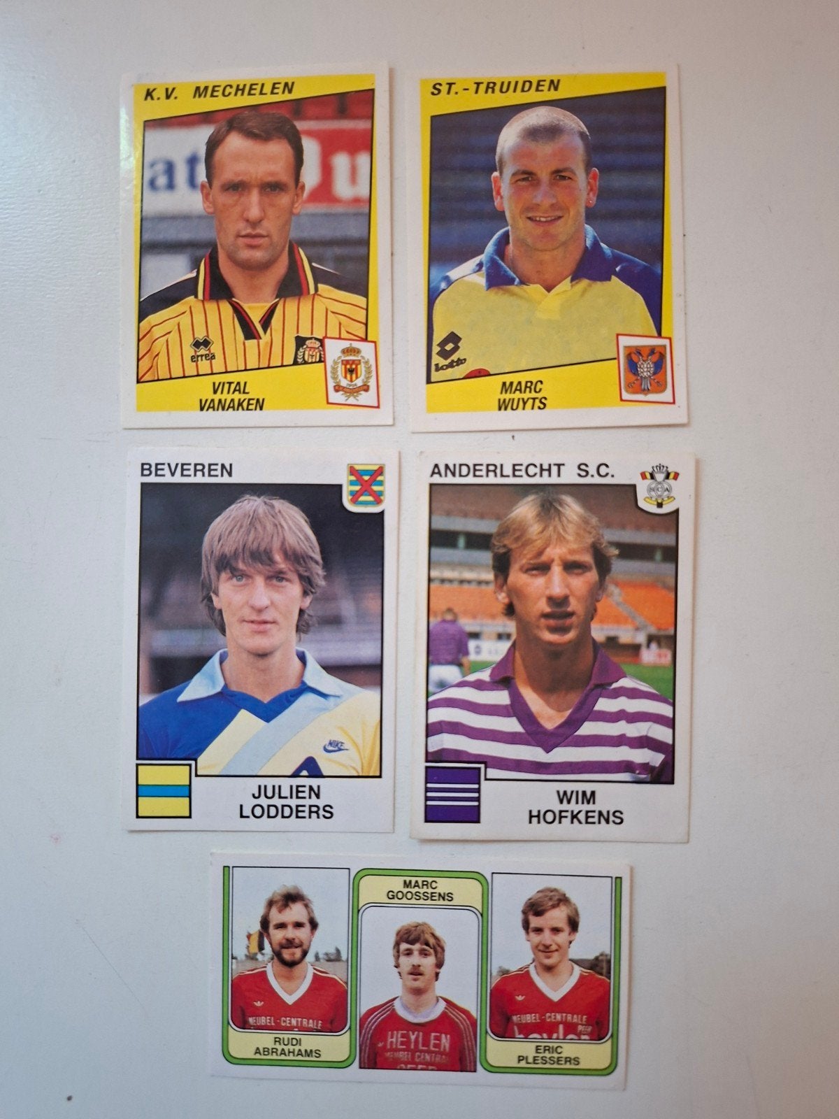 Autocollants Panini Belgique 1983 1985 1997, Enlèvement ou Envoi, Comme neuf, Sport